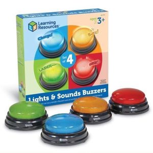 Sonerii cu lumini si sunete pentru raspuns - set 4 buc imagine