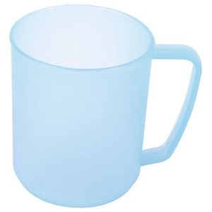Cana din plastic, 350 ml, albastra imagine