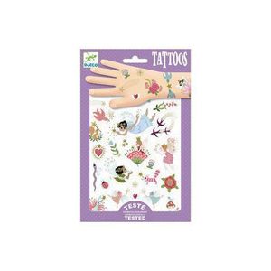 Tatuaje Djeco Cu zane si flori imagine