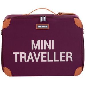 Valiza pentru copii Childhome Mini Traveller Visiniu imagine