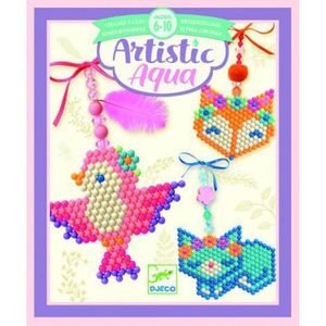 Set creativ Djeco, animale din margele imagine