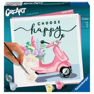 CREART - PICTURA SCUTER CHOOSE HAPPY imagine