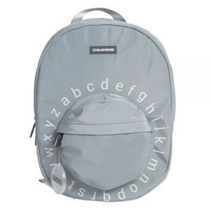 Ghiozdan Childhome ABC 29x12x38 cm Gri imagine