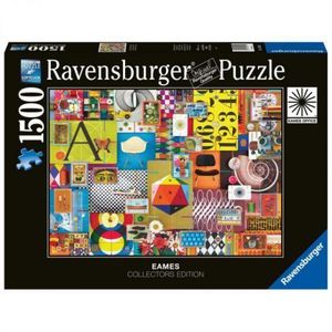 PUZZLE EAMES HOUSE OF CARDS, 1500 PIESE imagine