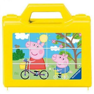 PUZZLE IN CUTIE PEPPA PIG, 12 PIESE imagine