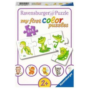 PUZZLE PUI DE ANIMALE, 6x4 PIESE imagine