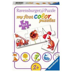 PUZZLE LUCRURI COLORATE, 6x4 PIESE imagine