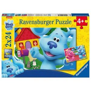 PUZZLE BLUE'S CLUES, 2x24 PIESE imagine