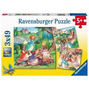PUZZLE MICILE PRINTESE, 3x49 PIESE imagine