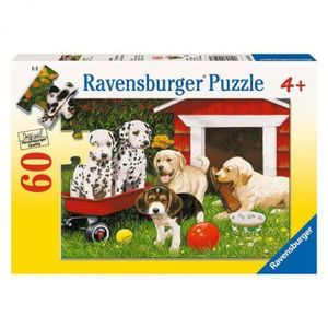 PUZZLE PETRECEREA CATEILOR, 60 PIESE imagine