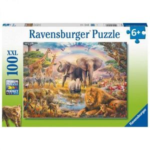 PUZZLE ANIMALE IN SALBATICIE, 100 PIESE imagine
