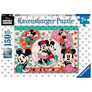 PUZZLE MICKEY SI MINNIE, 150 PIESE imagine