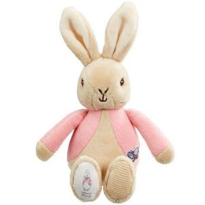 Jucarie zornaitoare din plus Flopsy, Peter Rabbit, 16 cm imagine