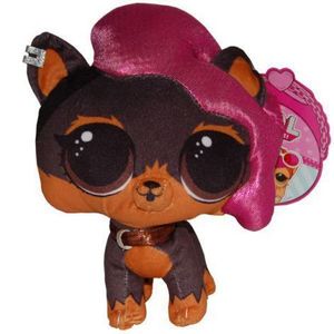 Jucarie din plus si material textil Ruff Rocker, L.O.L. Surprise! Pets, 20 cm imagine