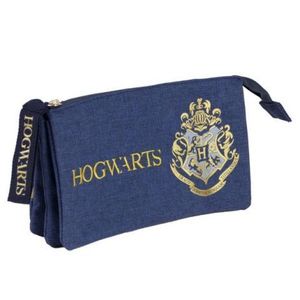 Penar Harry Potter Hogwarts cu 3 compartimente, 22 x 11.5 x 3 cm imagine