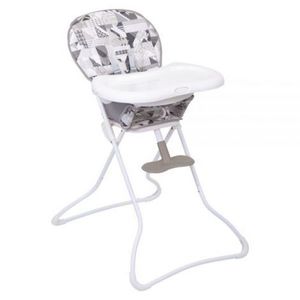 Scaun de masa Graco Snack N Stow Patchwork Grey imagine