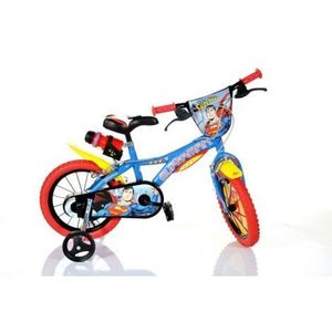 Bicicleta copii 3-5 ani, 14 inch, Superman , Dino Bikes DN614SUP imagine