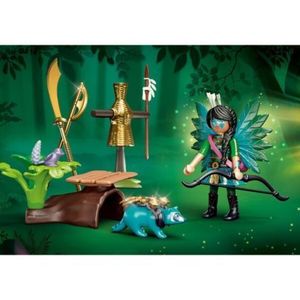 Playmobil - Knight Fairy Cu Raton imagine