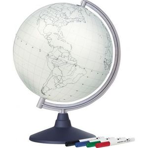 Glob pamantesc 30 cm, desenabil si markere incluse imagine