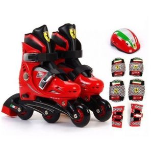 Role ferarri masura 29 - 32 rosii cu set protectie imagine