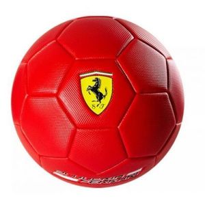 Mingie de fotbal ferrari, marimea 5, rosie imagine