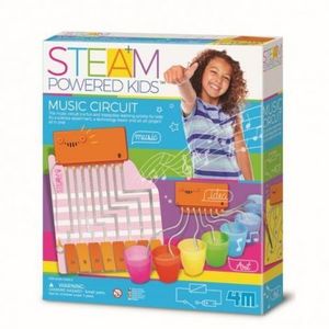 Kit stiintific Circuit Muzical, STEAM Kids imagine