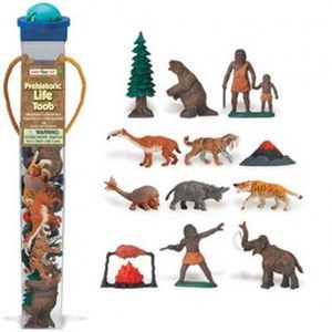 Tub cu 12 figurine - Viata preistorica imagine