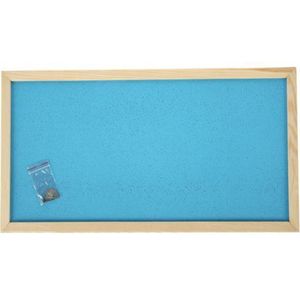 Panou pluta 100x200 cm albastru deschis imagine