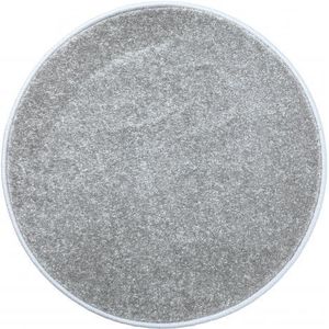 Covor ignifug rotund gri, diam 70 cm imagine