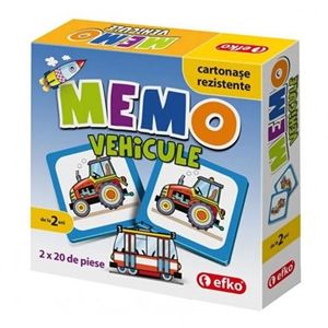 Joc educativ Memo - Vehicule imagine