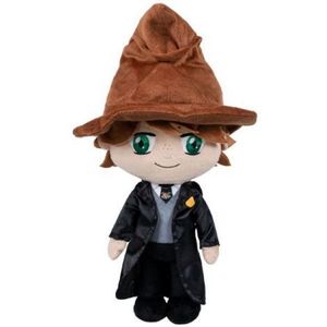 Jucarie din plus Ron Weasley 1st year cu palarie, Harry Potter, 30 cm imagine
