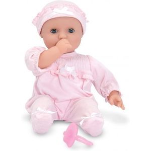 Papusa bebelus Jenna cu suzeta Melissa and Doug 4881 imagine
