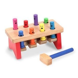Banc de lucru cu ciocanel Deluxe Melissa&Doug 4490 imagine