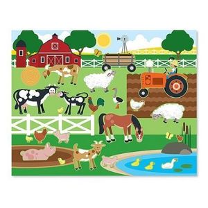 Colectia de abtibilduri reutilizabile Habitate Melissa and Doug imagine