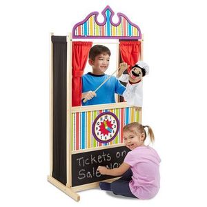 Teatru de papusi din lemn Deluxe Melissa and Doug 2530 imagine
