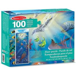 Puzzle de podea In adancurile Oceanului Melissa and Doug 0443, 100 piese imagine