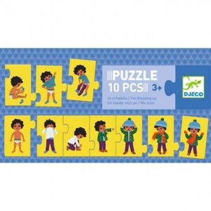 Puzzle Ma imbrac singur Djeco imagine