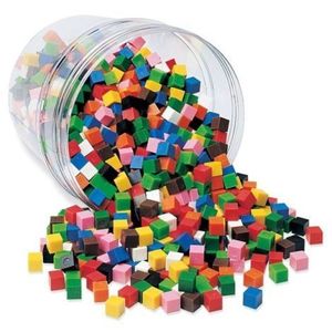 Cuburi multicolore (1cm) imagine