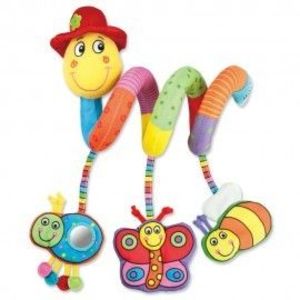 Jucarie pentru patut si carucior wiggly worm imagine