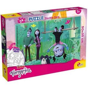 Puzzle de colorat - vampirina (24 piese) imagine
