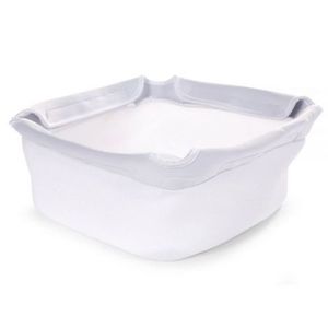 Cos accesorii pentru scaun de masa Childhome Evolu, Alb imagine