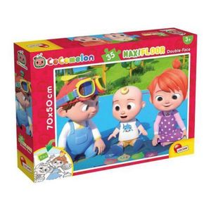 Puzzle de colorat maxi - cocomelon (35 piese) imagine