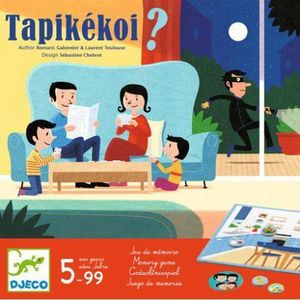 Joc de societate Djeco-Tapikekoi, Ce lipseste din casa? imagine