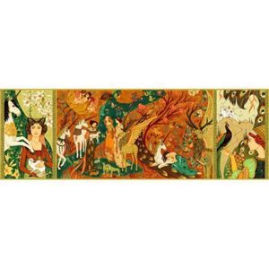 Puzzle Djeco Gradina cu unicorni imagine