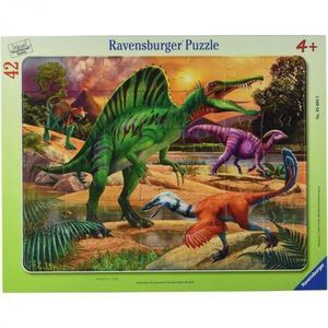 PUZZLE TIP RAMA DINOZAURI, 42 PIESE imagine