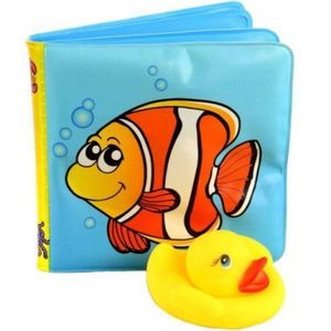 Set jucarii pentru baie - ratusca si carticica imagine