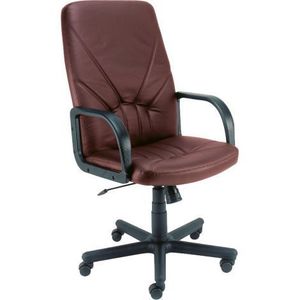 Scaun rotativ de birou Manager negru-maro imagine