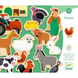 Joc magnetic ferma Djeco, Fermix imagine