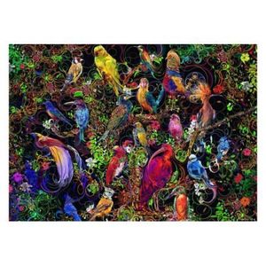 Puzzle Arta Pasarilor, 1000 Piese imagine