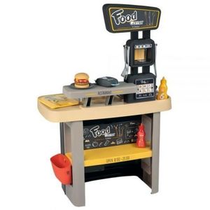 Restaurant pentru copii Smoby Food Corner negru imagine